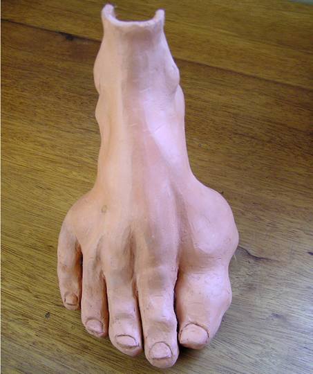 Clay Foot front view (IRust)